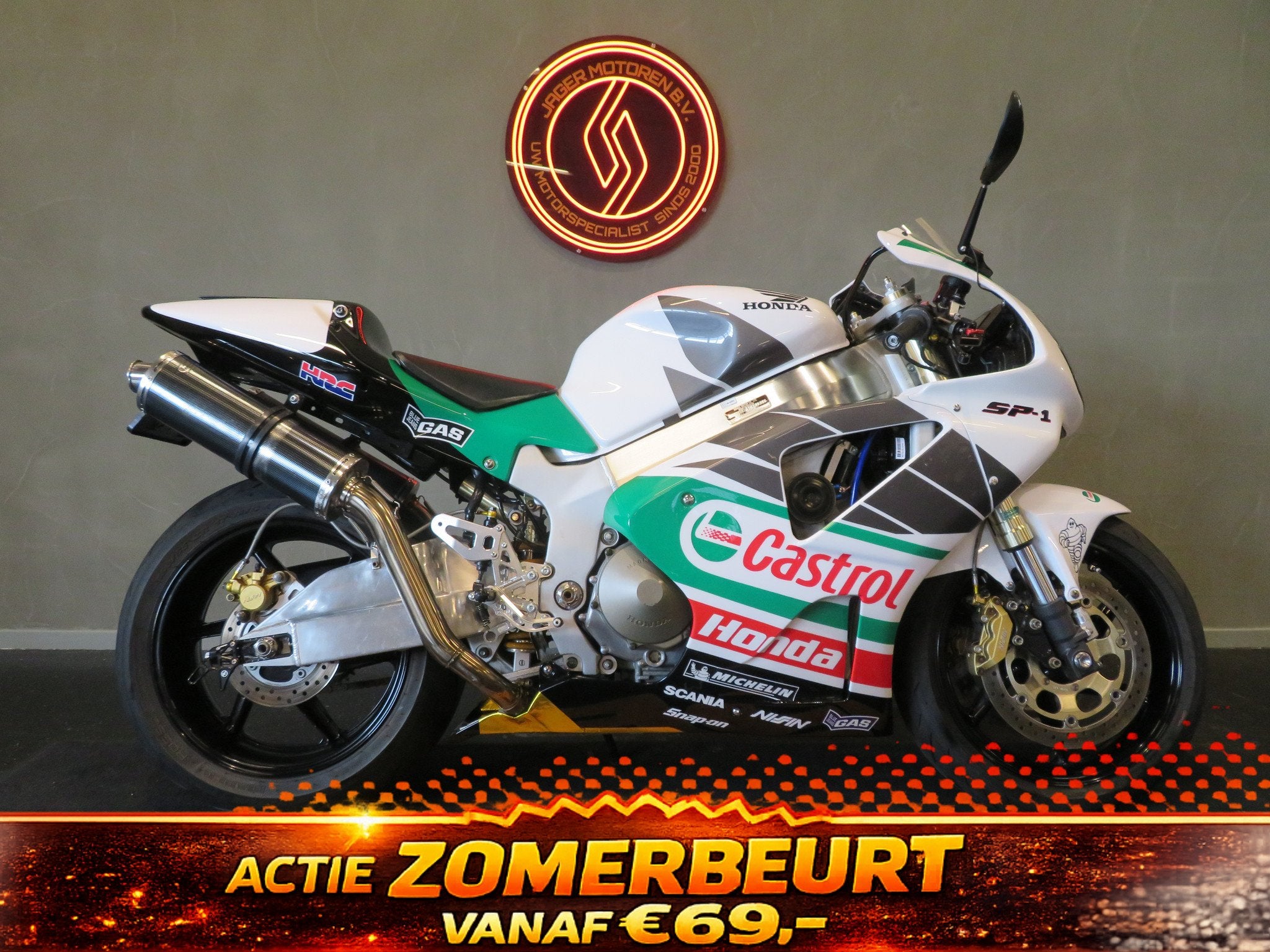 Honda VTR 1000 SP1 SC45 CHAMPIONSHIP ED. (bj 2001), Motoren, Bedrijf, Sport, 1000 cc