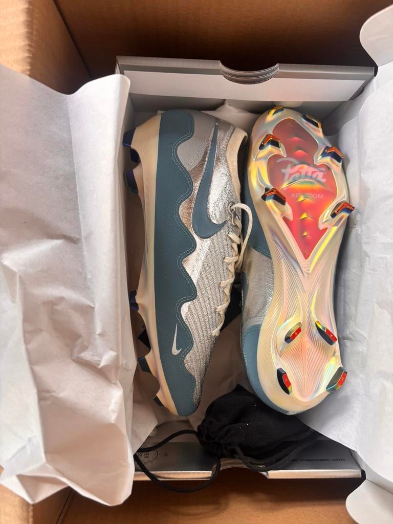 Patta x Nike Mercurial Vapor 16 Elite 'Noise Aqua' maat 39, Kleding | Heren, Ophalen of Verzenden, Nieuw, Blauw