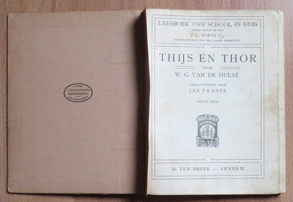 W.G. van de Hulst: Thijs en Thor, Ophalen of Verzenden, Gelezen