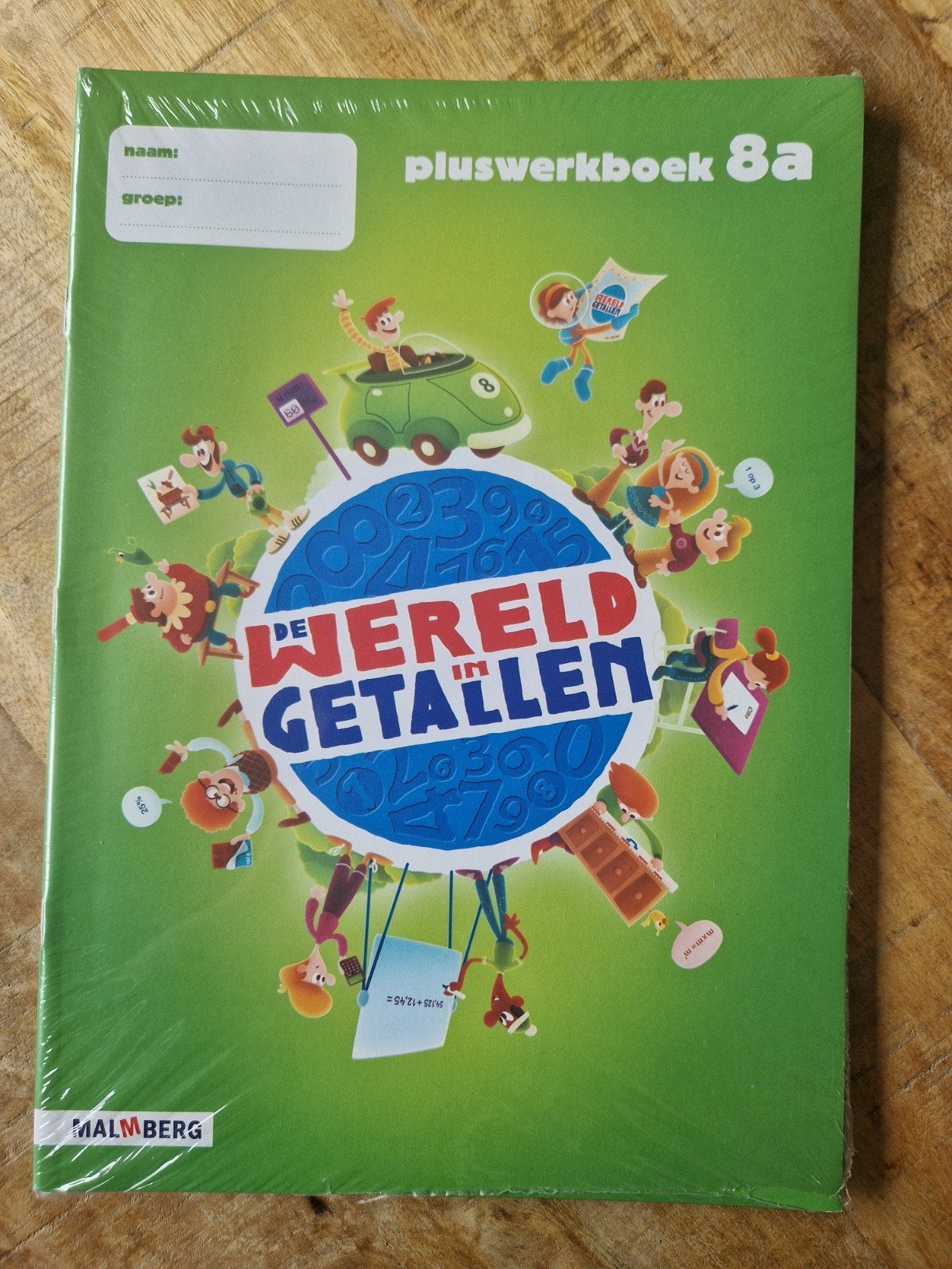 NIEUW! 5x Pluswerkboek 8a voor rekenen  WIG4  voor groep 8, Ophalen of Verzenden, Nieuw, Overige niveaus, Malmberg