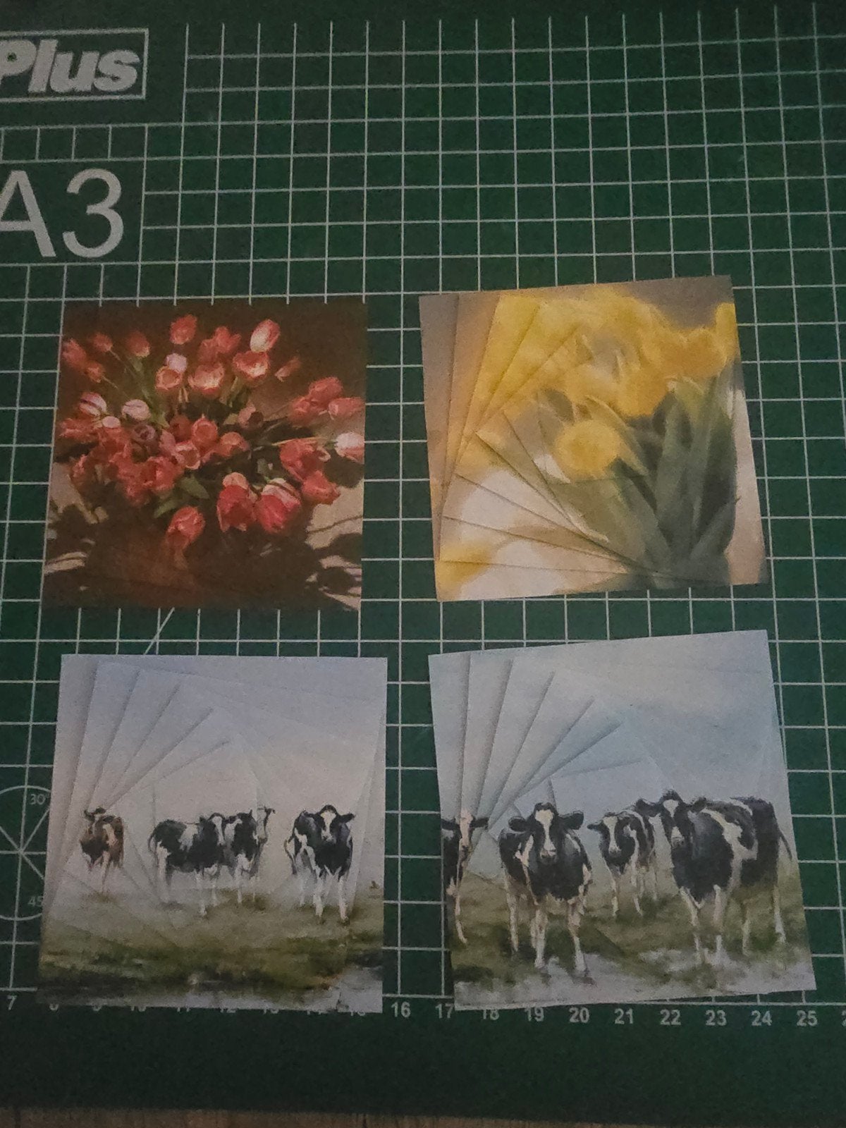 8x 3-D plaatjes - Diverse afbeeldingen, Ophalen of Verzenden
