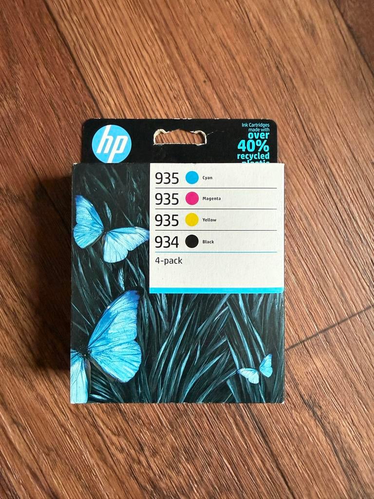 HP 934/935 Inkt cartridges 4-pack (Zwart, Cyaan, Magenta, Ge, Ophalen of Verzenden, Nieuw, Cartridge