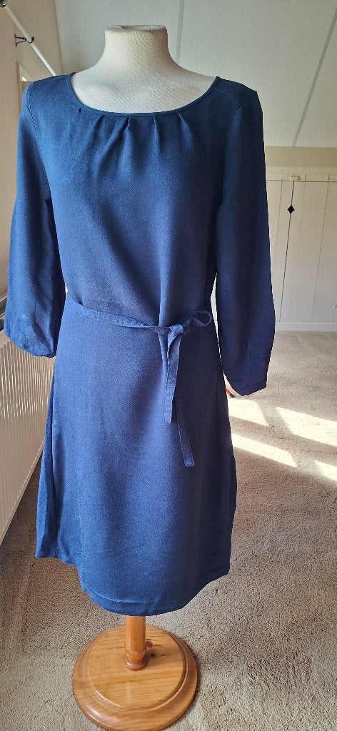 King Louie jurk blauw M nette staat, Kleding | Dames, Maat 38/40 (M), Blauw, Ophalen of Verzenden, Zo goed als nieuw