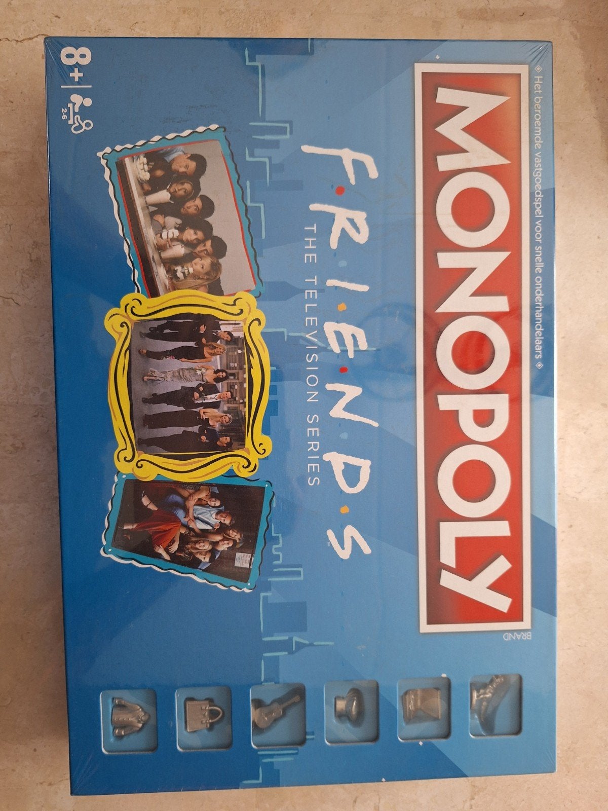 Monopoly Friends The Television Series - Nieuw in seal, Drie of vier spelers, Ophalen, Nieuw, Hasbro