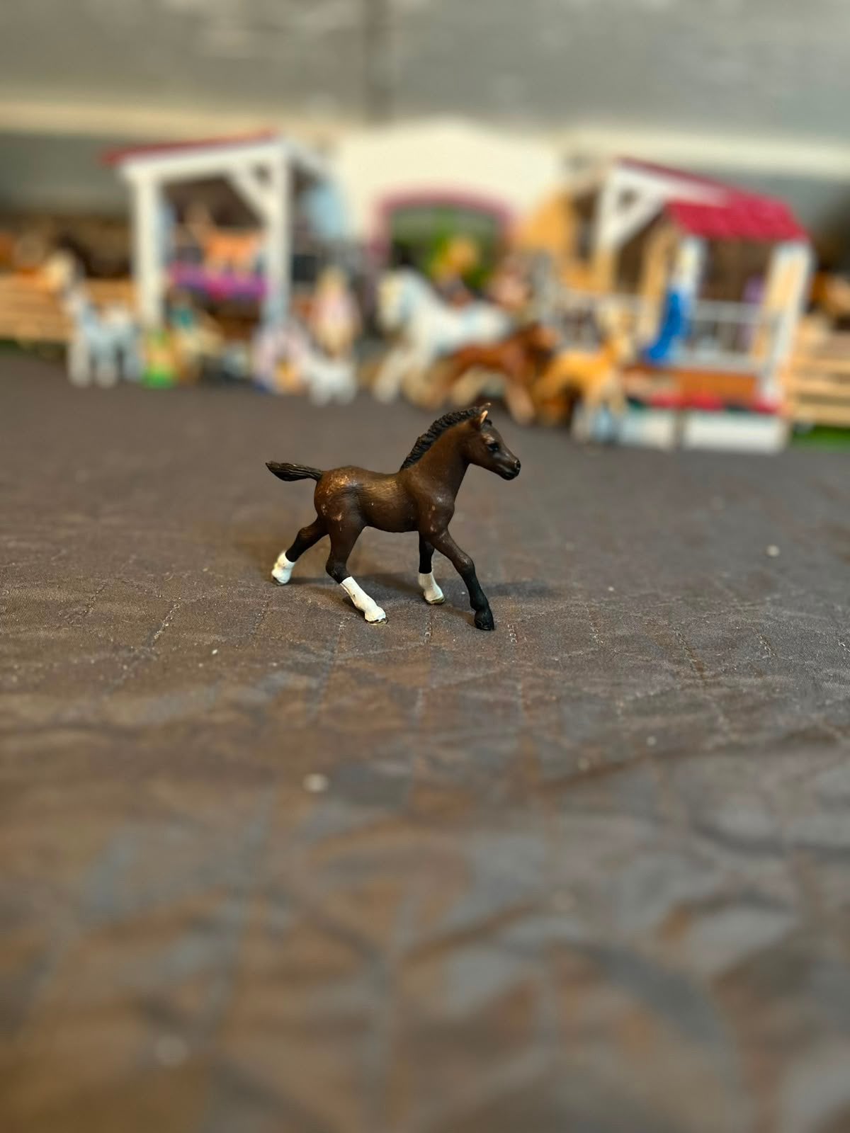 Sleigh veulen, Ophalen of Verzenden, Gebruikt, Paard, Beeldje of Figuurtje