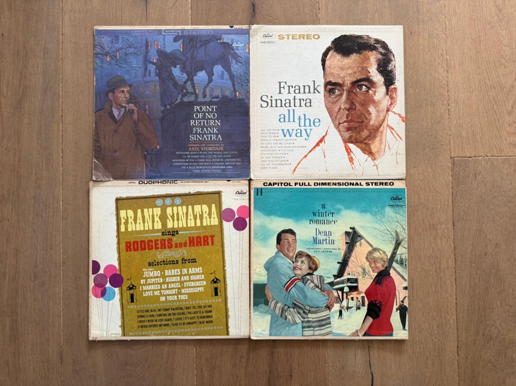 Frank Sinatra en Dean Martin lp’s / vinyl, Ophalen of Verzenden, 1960 tot 1980, Gebruikt, Jazz