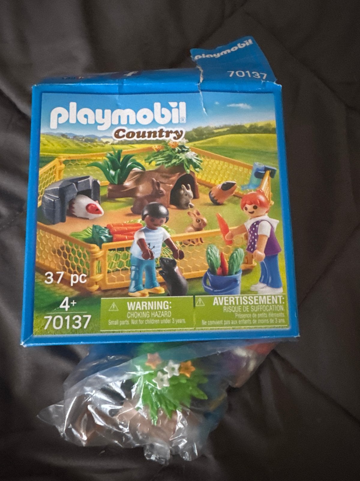 Playmobil Country 70137 Konijnenhok met cavia's, Ophalen of Verzenden, Zo goed als nieuw, Jongen of Meisje