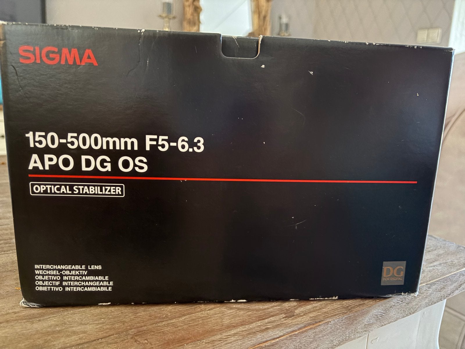 Sigma APO 150-500mm F5-6.3 DG OS HSM Nikon, Ophalen of Verzenden, Zo goed als nieuw, Telelens