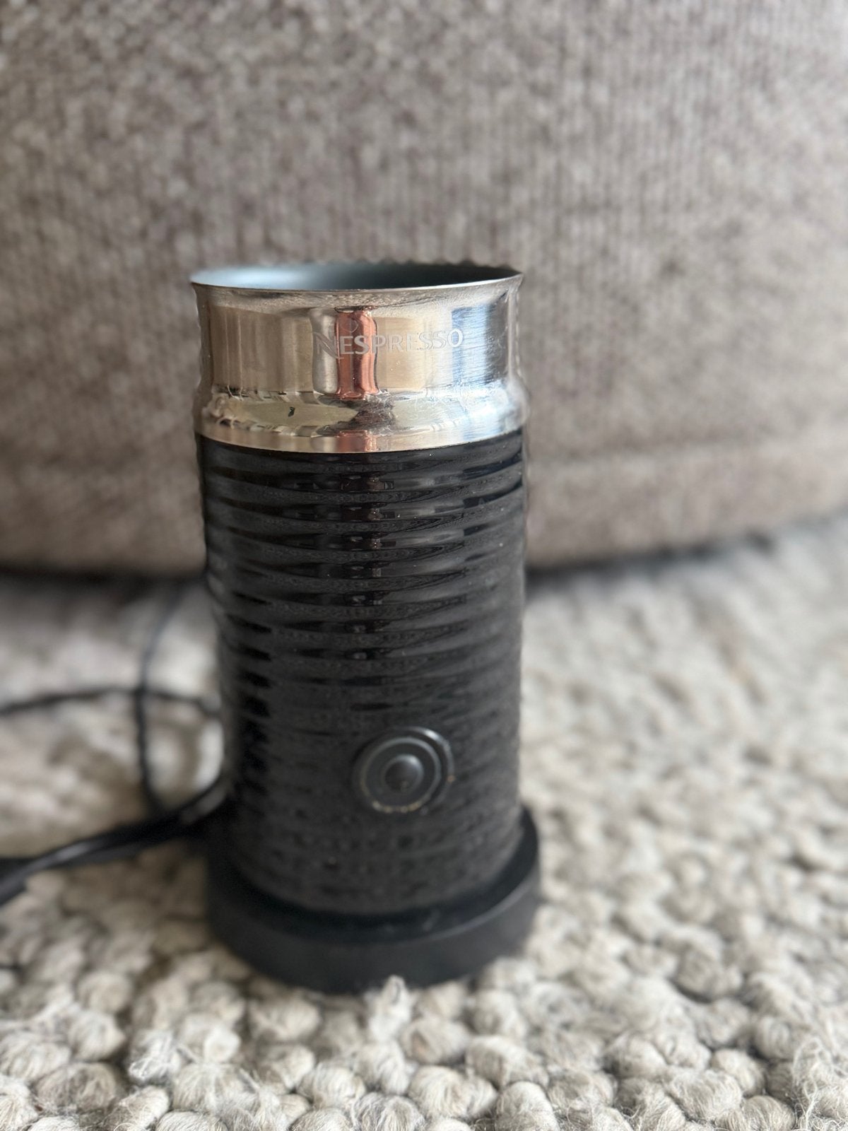 Nespresso Aeroccino melkopschuimer (zonder deksel), Ophalen of Verzenden, Gebruikt, Overige modellen, Overige typen
