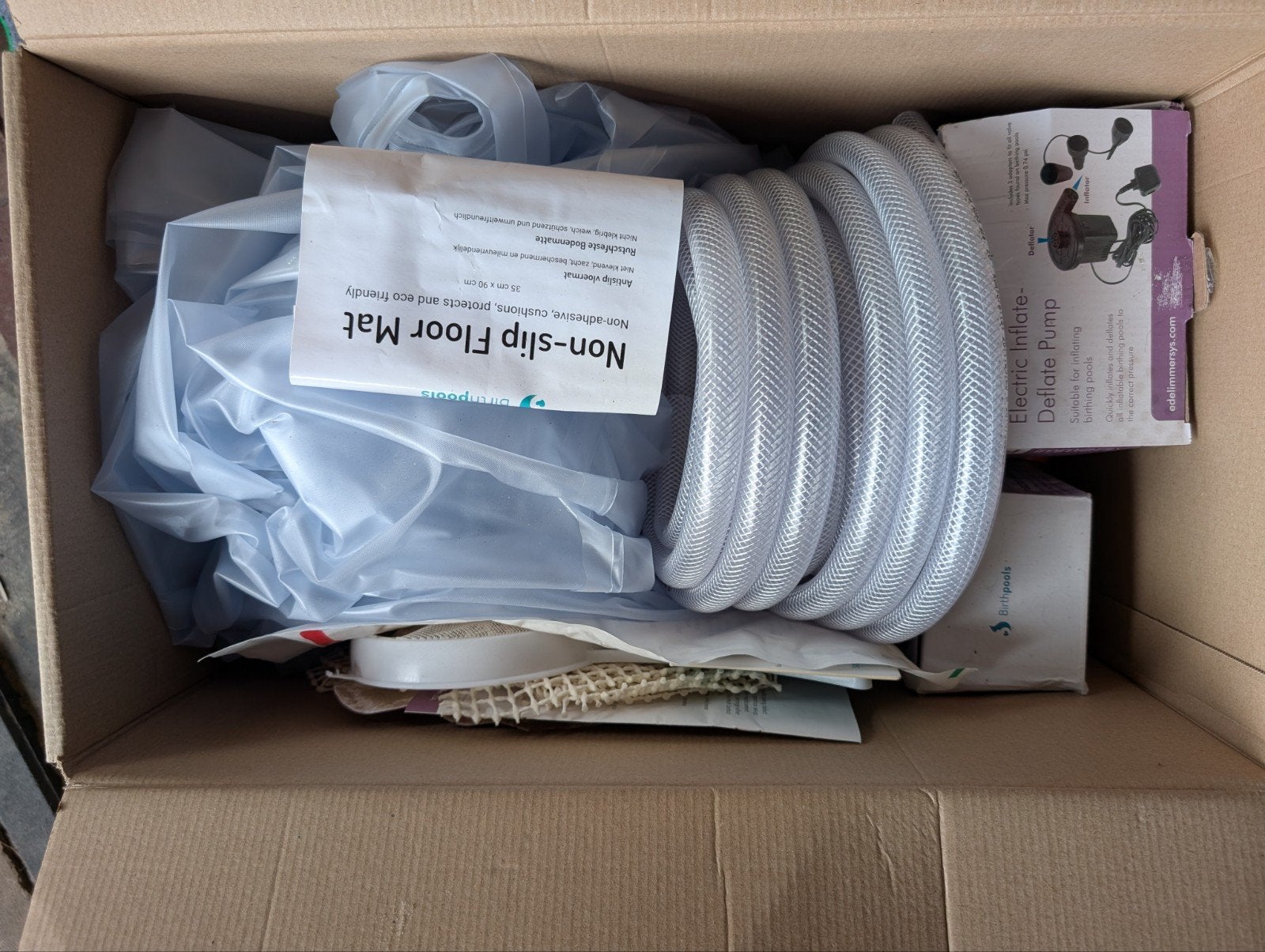 birthpool in a box mini accessoires, Ophalen of Verzenden, Zo goed als nieuw