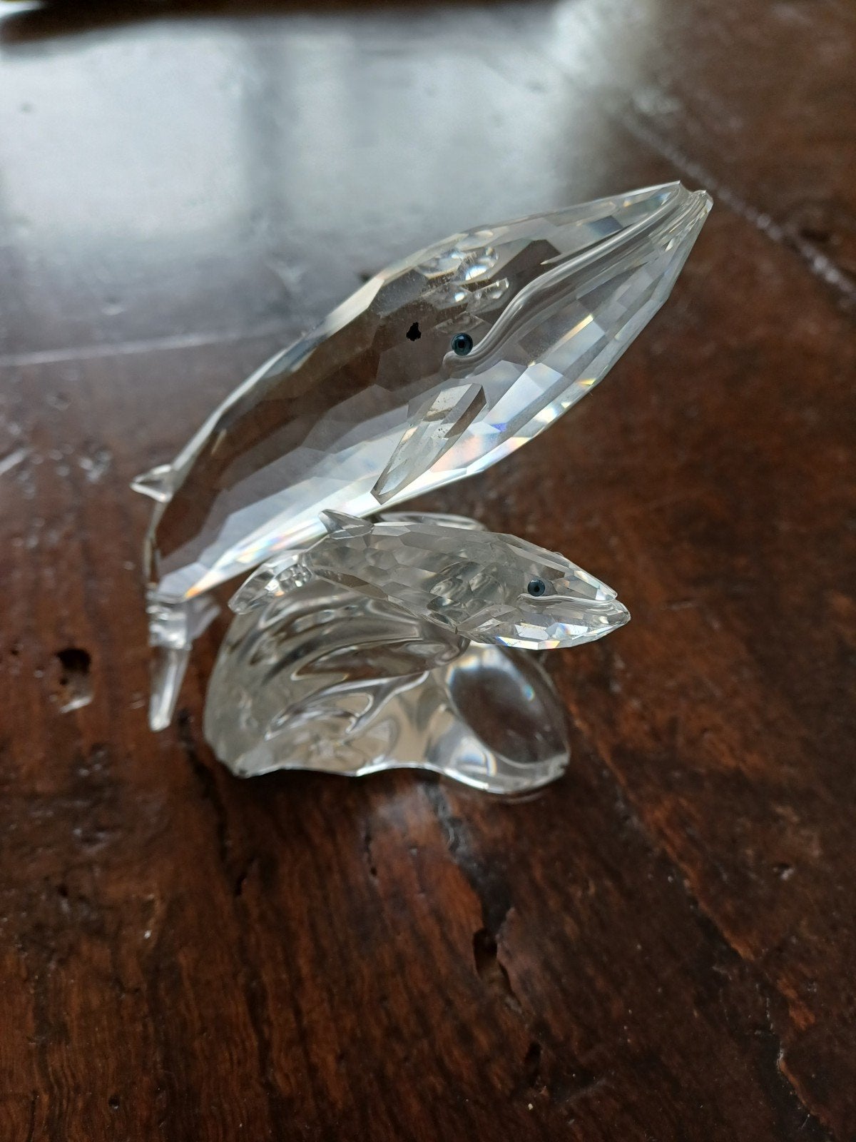 Bod gevraagd op de walvissen van Swarovski kristal uit 1992, Ophalen of Verzenden