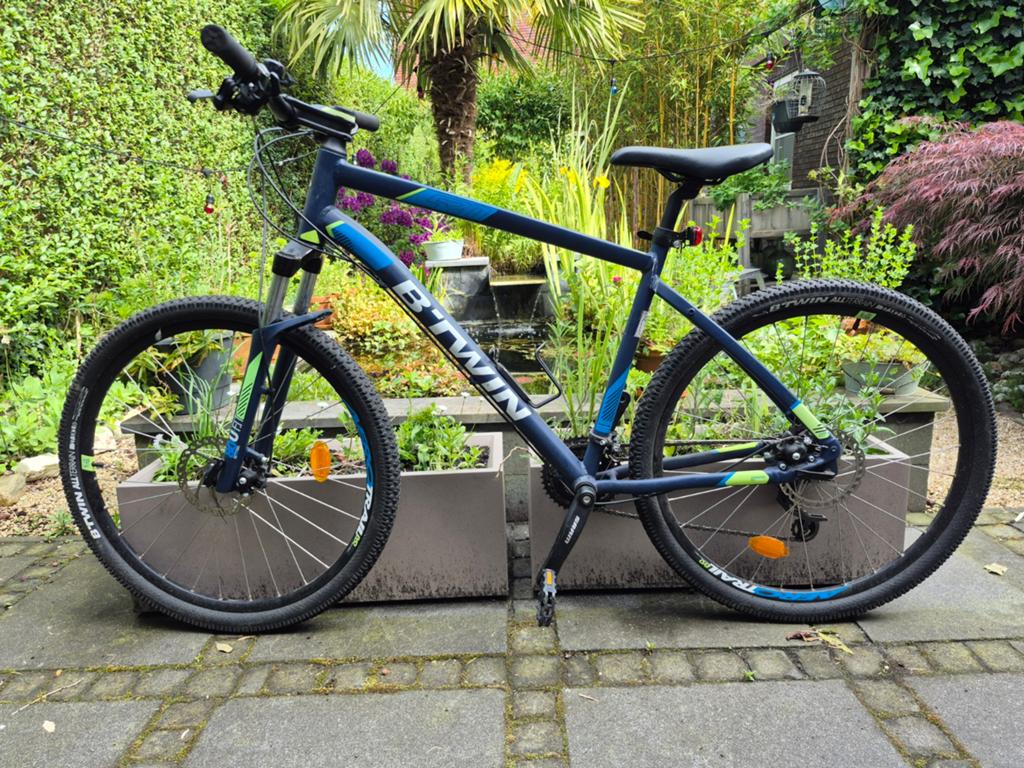 B’TWIN Rockrider Mountainbike 27.5” – Schijfremmen, Zo goed als nieuw, Schijfrem, Ophalen, Overige merken
