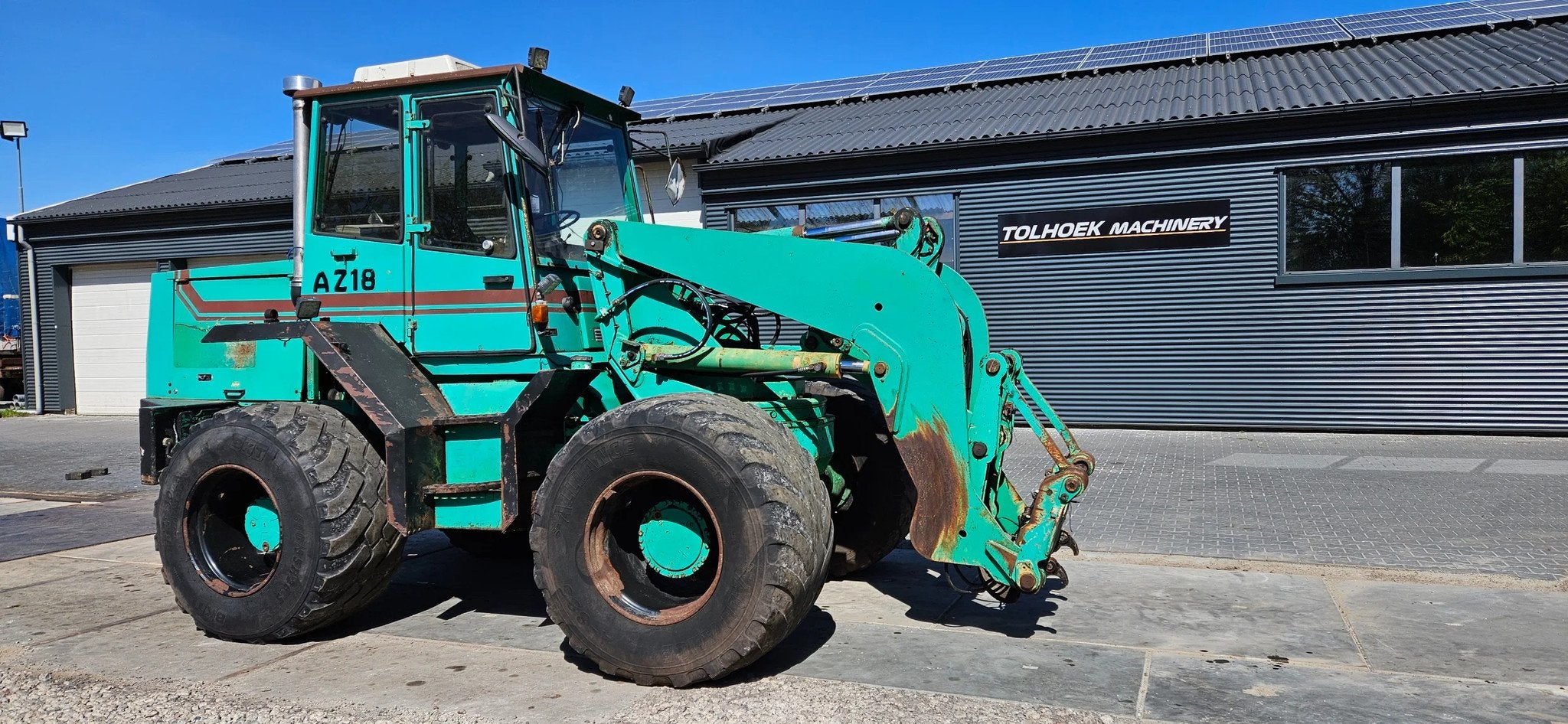 Ahlmann AZ 18, Wiellader of Shovel