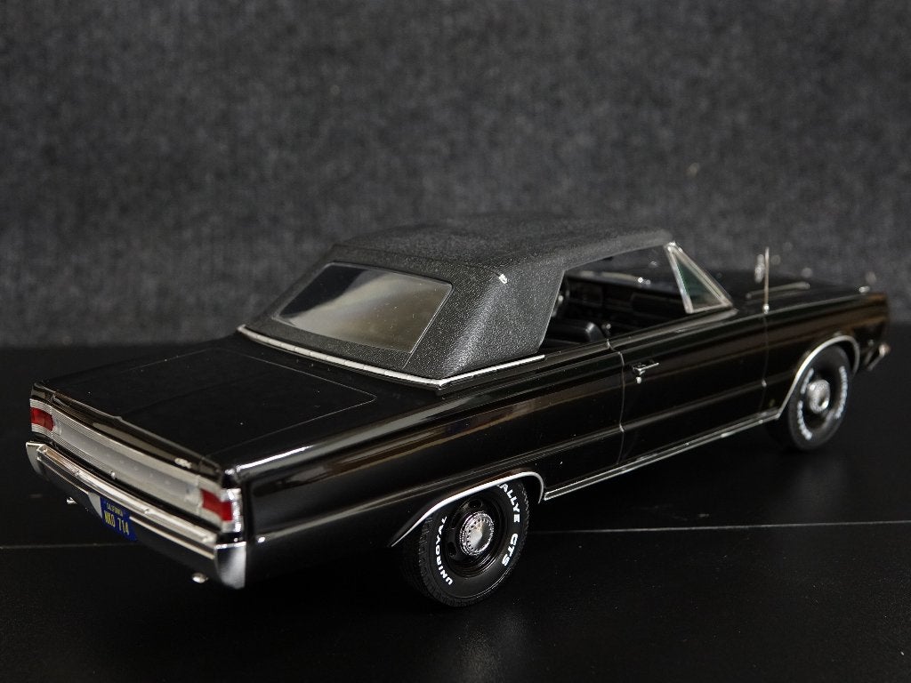 Greenlight 1:18 1967 Plymouth Belvedere GTX zwart, Overige merken, Auto, Onbekend, Nieuw