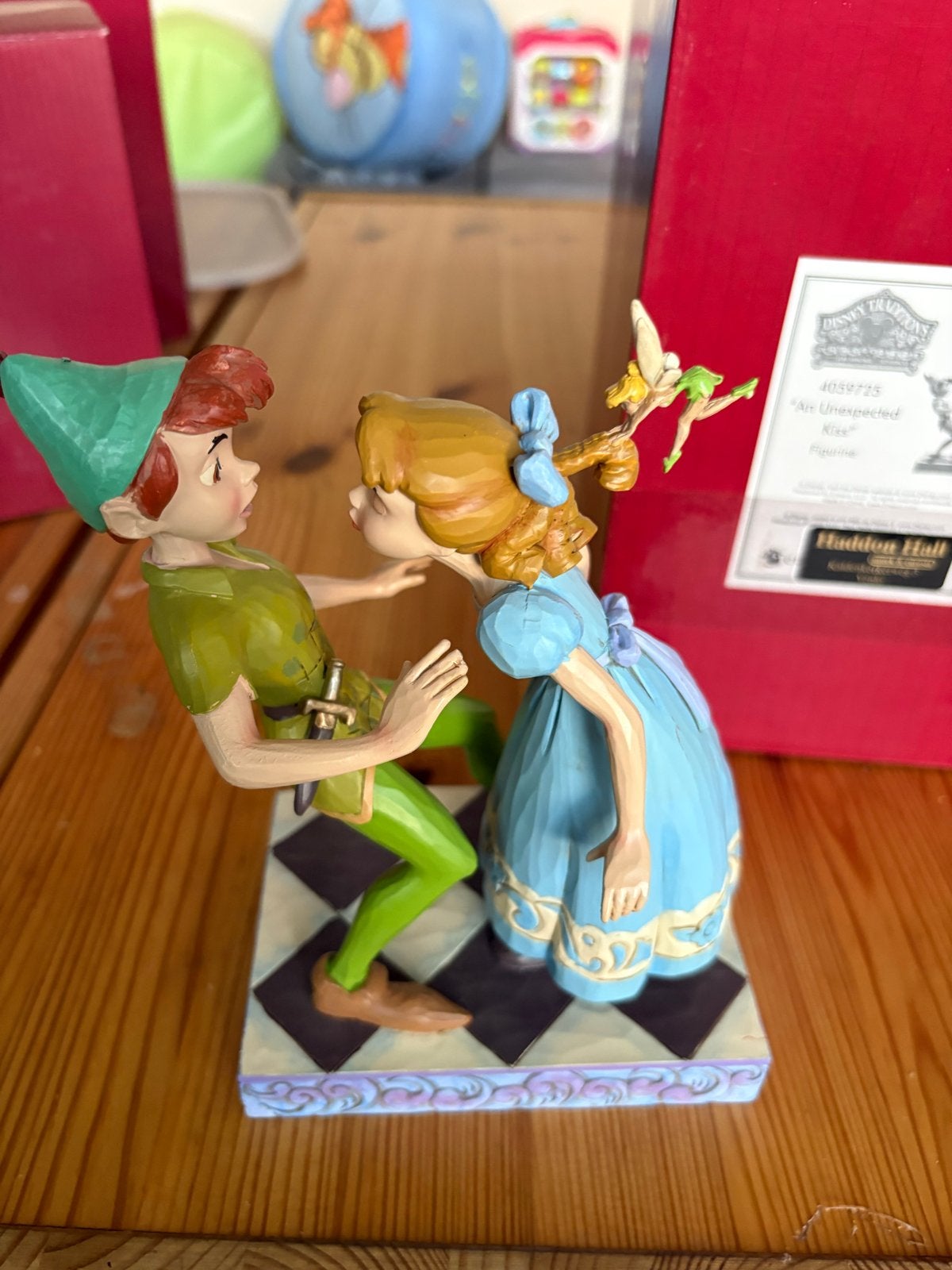 Disney Traditions Peter Pan & Wendy "An Unexpected Kiss", Ophalen, Zo goed als nieuw