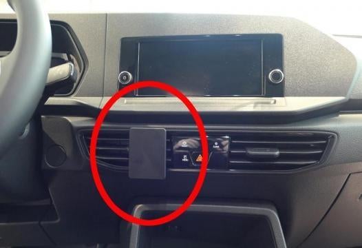 Brodit Proclip Volkswagen Caddy Cargo 21- Middenbevestiging, Ophalen of Verzenden, Gebruikt