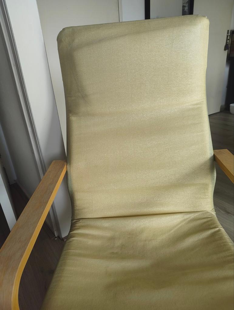 Ikea stoel met kunststof hoes - ideaal voor balkon, Gebruikt, Overige kleuren, Eén, Ophalen