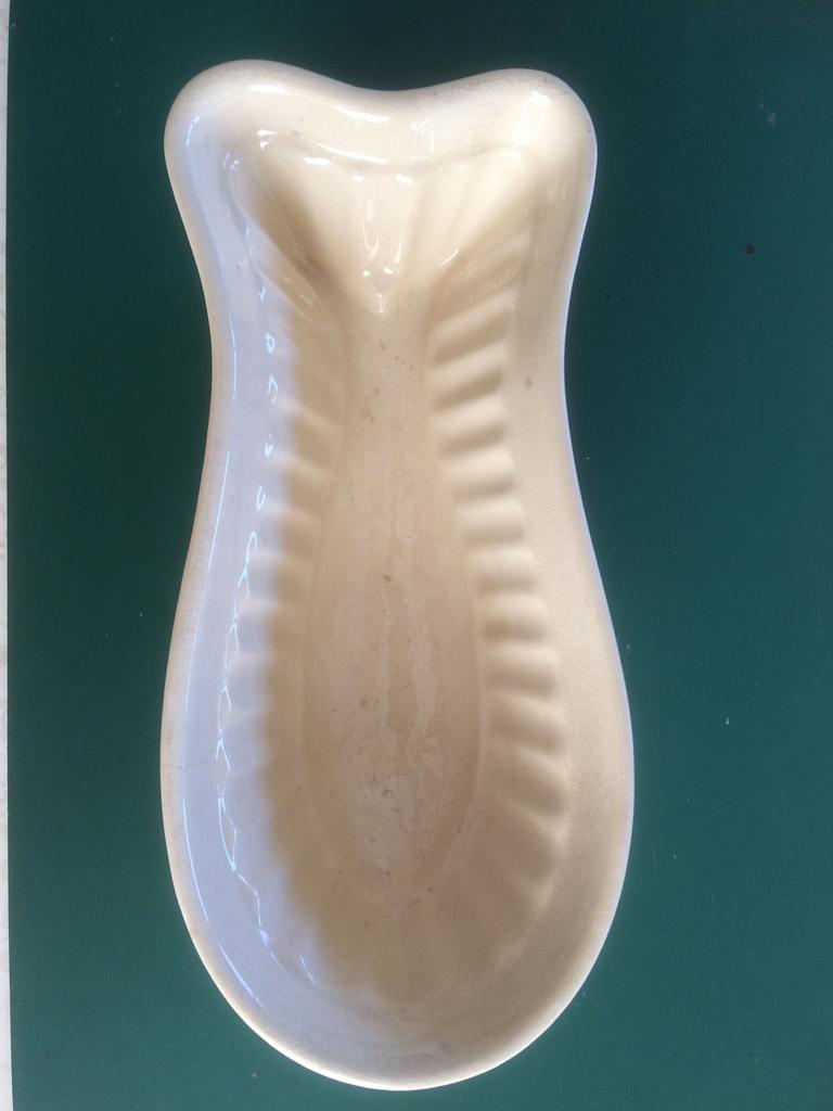 Antieke puddingvorm Vis, Antiek en Kunst, Antiek | Schalen, Ophalen of Verzenden