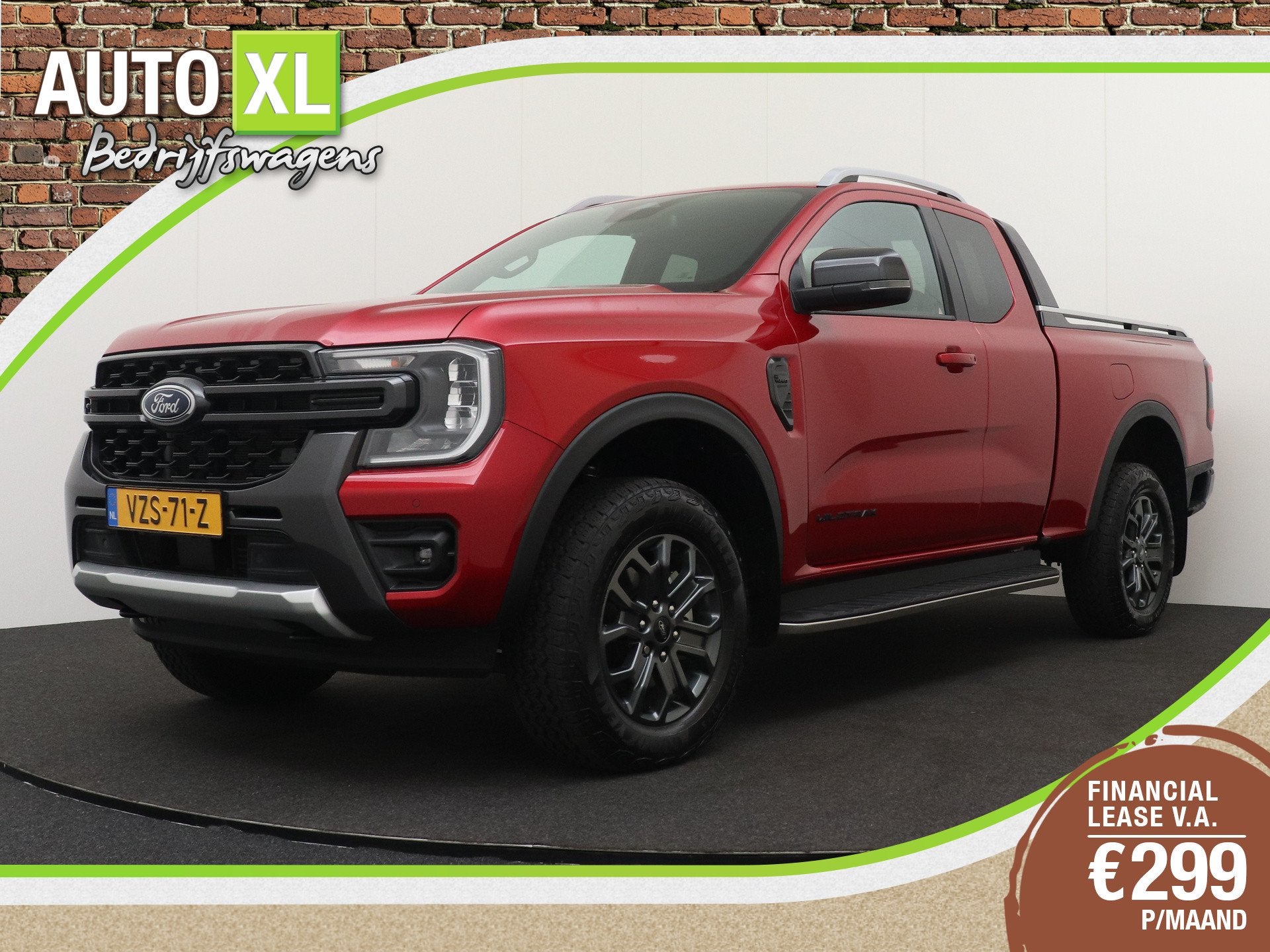 Ford Ranger 2.0D 204 PK Aut. Super Cab Wildtrak 4x4 Leder Tr, Auto's, Ford, Automaat, Dealer onderhouden, Gebruikt, 4 cilinders