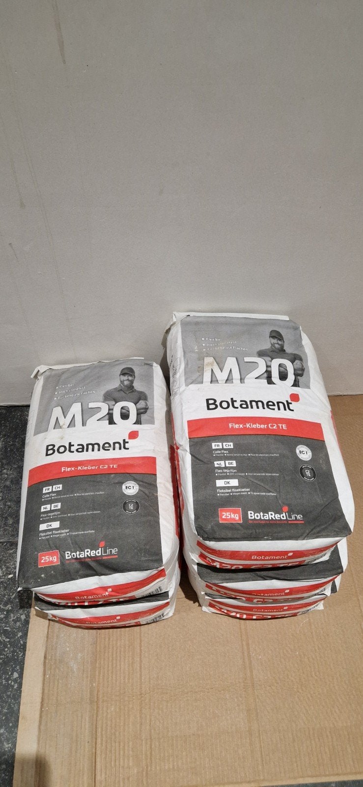 Botament M20 dunbed tegellijm, Ophalen, Overige materialen, Overige typen, Nieuw
