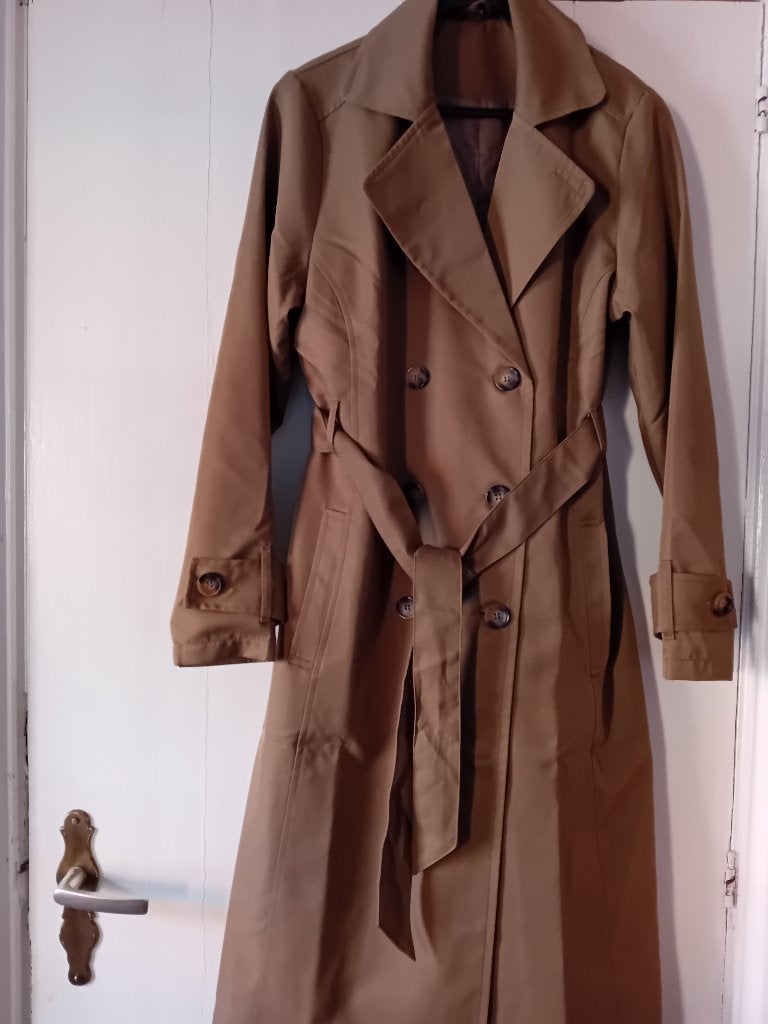 Dames trenchcoat, Bruin, Zeeman, Ophalen of Verzenden, Zo goed als nieuw