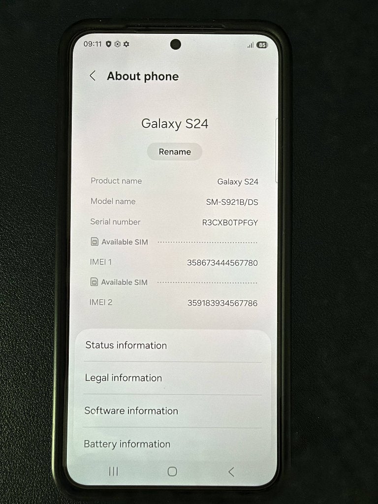 Galaxy S24 Onyx Black + Galaxy Watch 7 44mm LTE, Telecommunicatie, Mobiele telefoons | Samsung, Ophalen, Galaxy S24, Zwart, Touchscreen
