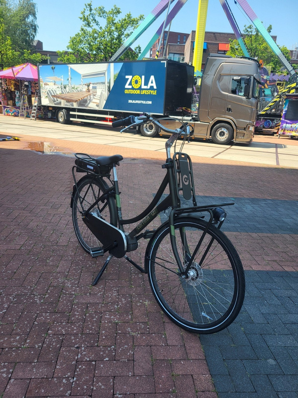 Cortina E-U4 Transport Elektrische Fiets, Fietsen en Brommers, Elektrische fietsen, Ophalen, Zo goed als nieuw, Cortina, 51 tot 55 cm