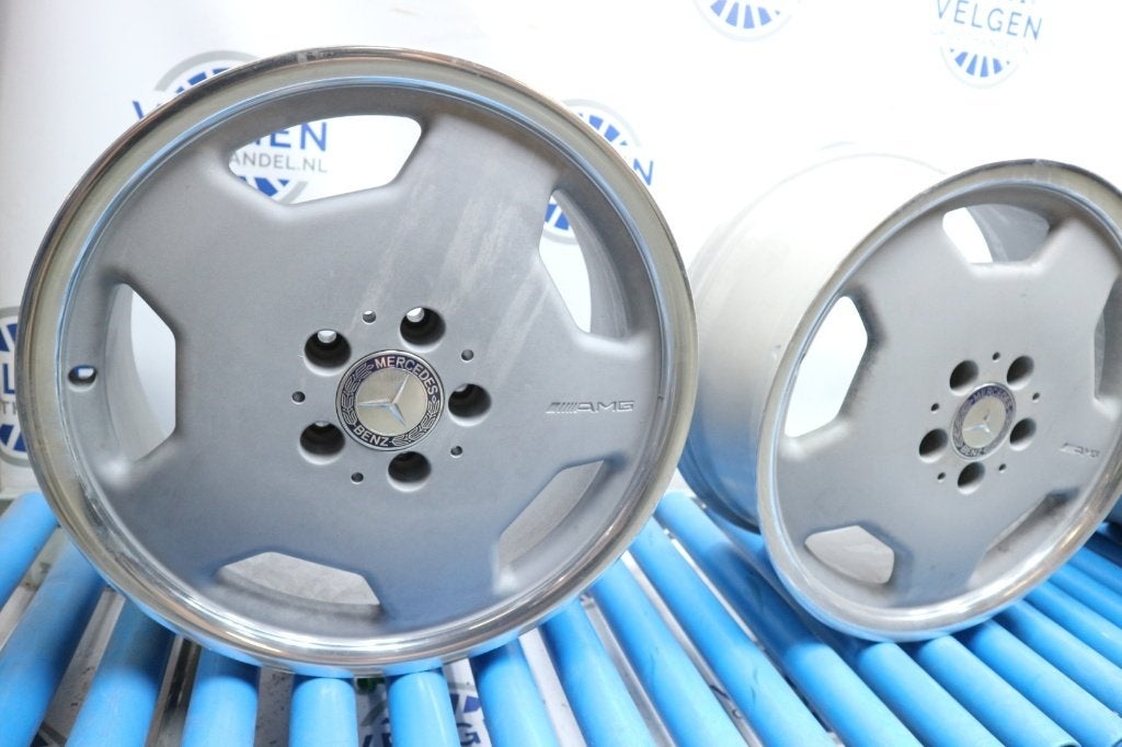 17 inch Mercedes C-klasse w202 AMG monoblock velgen, Auto-onderdelen, Overige, Gebruikt, Velg(en), Overige