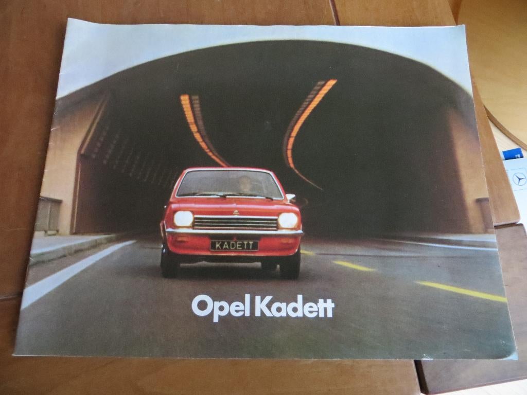 Folder Opel Kadett C, Kadett Coupe +SR, Kadett Caravan 1974, Opel, Zo goed als nieuw, Opel, Ophalen of Verzenden