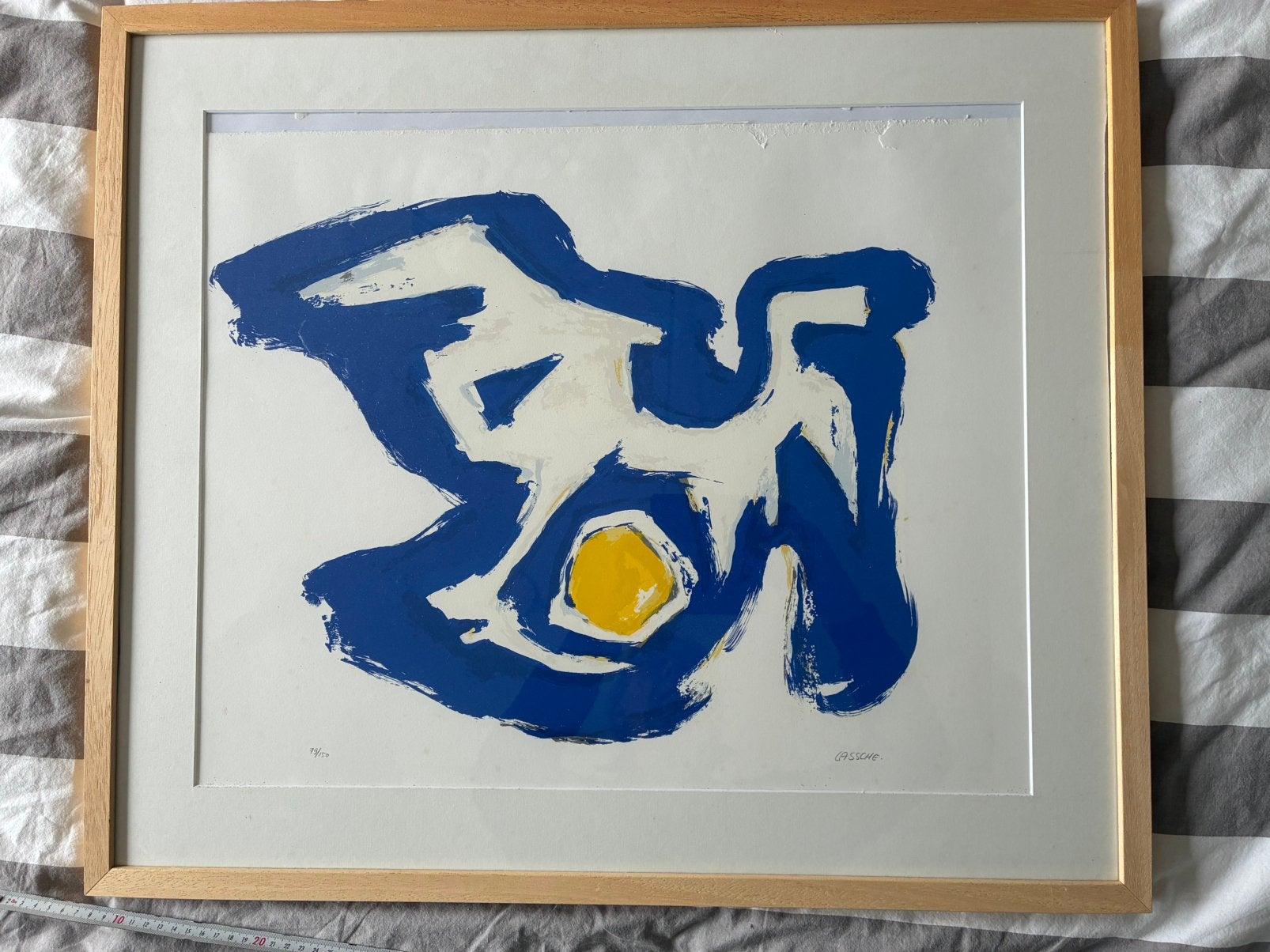 Henk Lassche , zeefdruk, Antiek en Kunst, Kunst | Litho's en Zeefdrukken, Ophalen