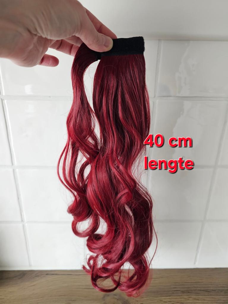 Haarstuk, clip in, haar extensions, pruik, nep staart party, Ophalen of Verzenden, Nieuw, Pruik of Haarverlenging