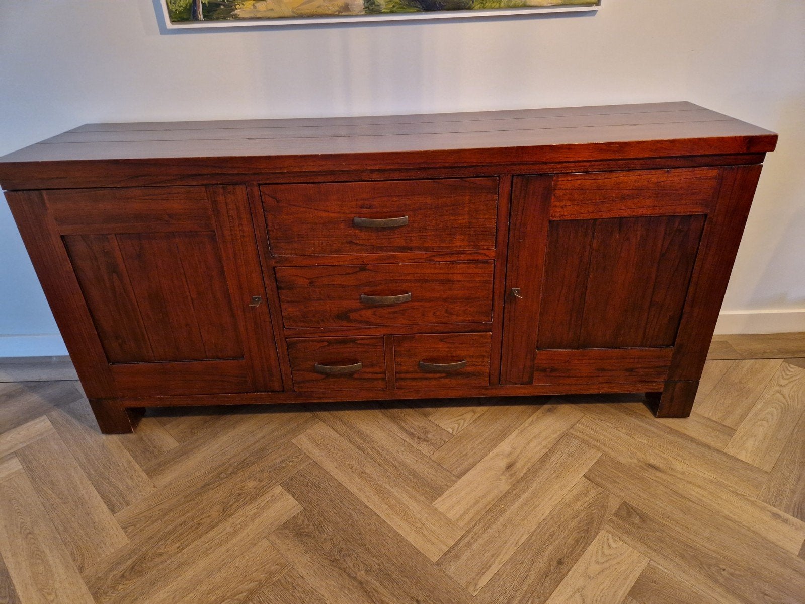 Dressoir, Huis en Inrichting, Kasten | Dressoirs, Ophalen, Gebruikt, Met deur(en), 150 tot 200 cm
