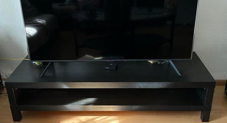 IKEA Zwart TV-meubel Salontafel set, Ophalen, Gebruikt