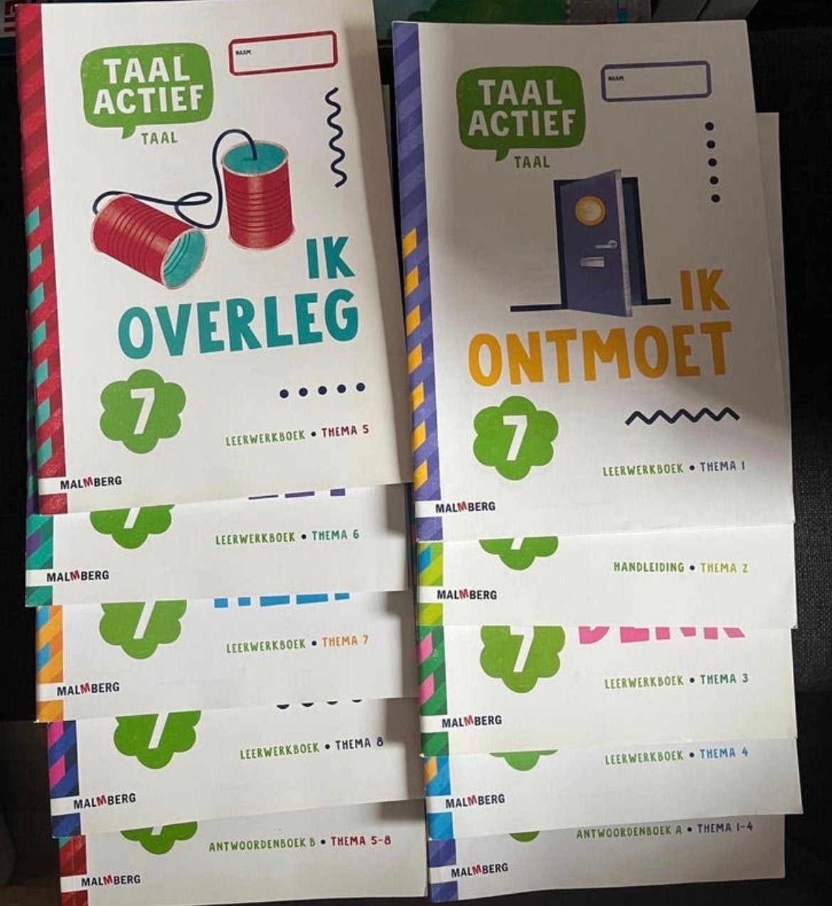 Taal Actief Groep 7 Pakket - Versie 5 (Malmberg), Ophalen of Verzenden, Zo goed als nieuw, Overige niveaus, Nederlands