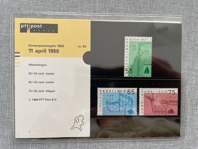 Postzegelmapje PZM65 Zomerzegels 1989 Postfris, Ophalen of Verzenden, Postfris, Overige thema's