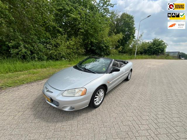 Chrysler Sebring 2.0i-16V LX Convertible*CABRIO*TOPSTAAT*, Voorwielaandrijving, 450 kg, Gebruikt, 4 cilinders