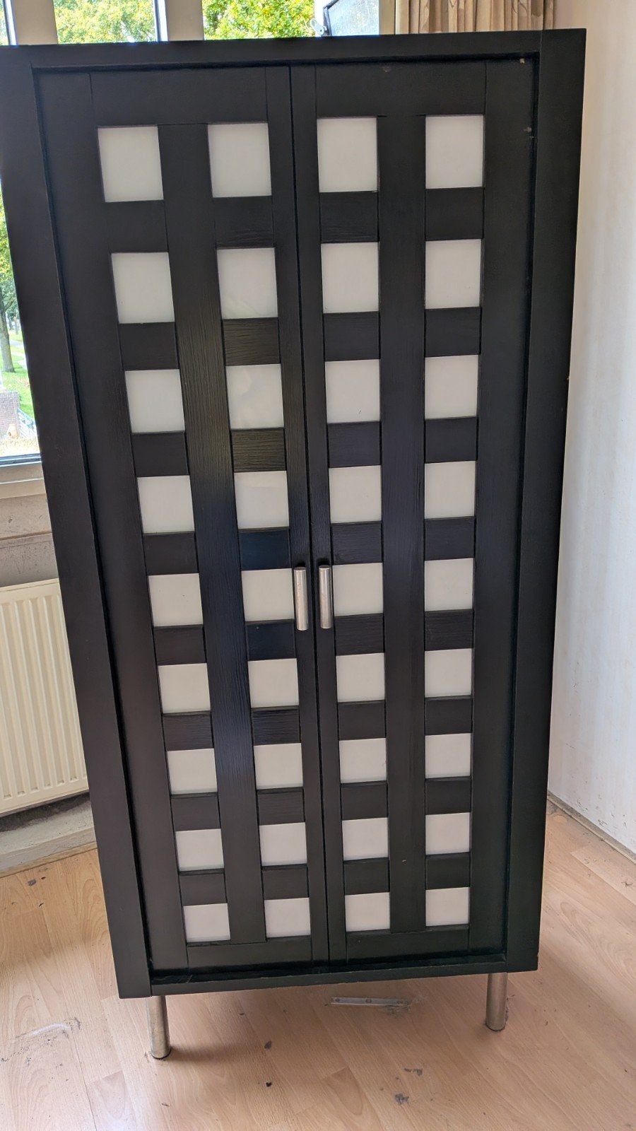 Gratis kasten met glazen deuren, Ophalen, Gebruikt