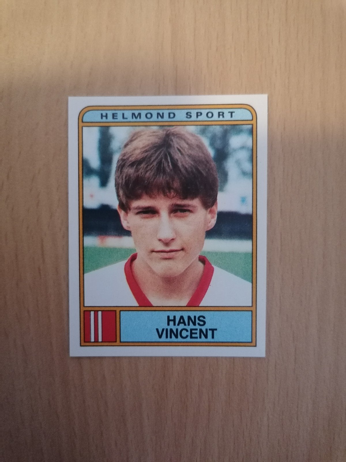 Panini Voetbal 84 #185 Hans Vincent., Verzamelen, Ophalen of Verzenden, Zo goed als nieuw, Ajax, Poster, Plaatje of Sticker