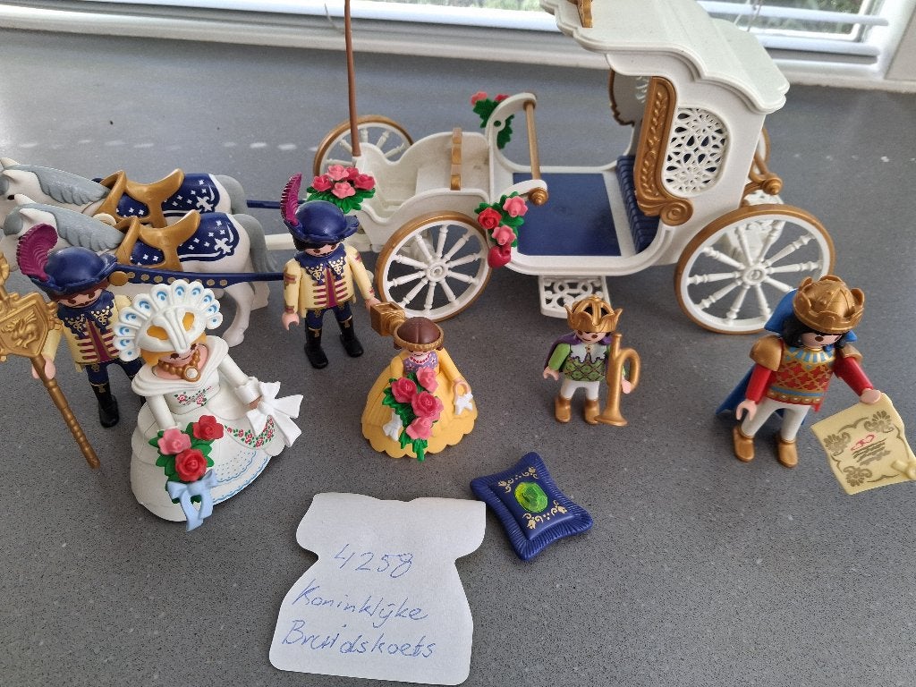 Playmobil 4258 Koninklijke Koets, Kinderen en Baby's, Speelgoed | Playmobil, Ophalen, Zo goed als nieuw, Complete set