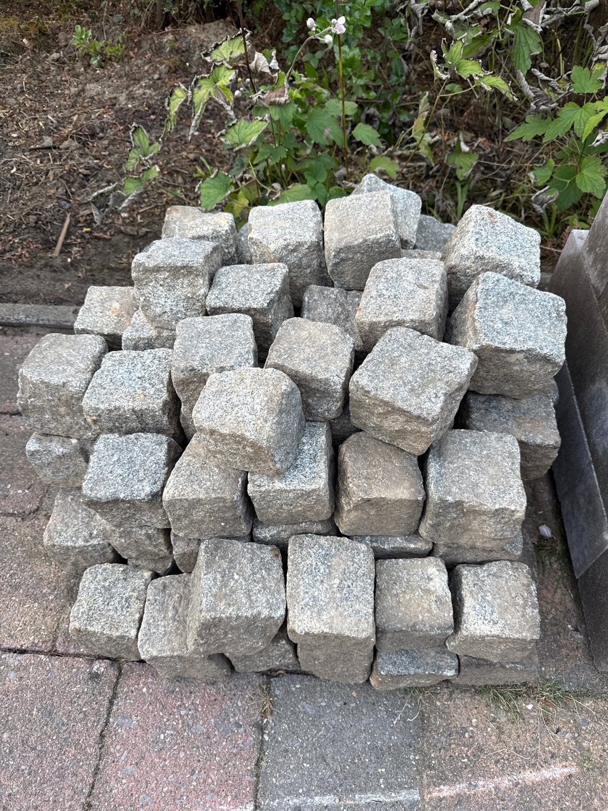 Kasseien / Kinderkoppen - kleine 100 stuks (1 m2), Tuin en Terras, Ophalen, Gebruikt, Overige typen, Natuursteen