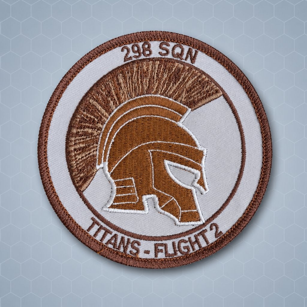 KLu RNLAF 298 SQUADRON TITANS-FLIGHT II DES PATCH, Verzenden, Zo goed als nieuw, Schaalmodel