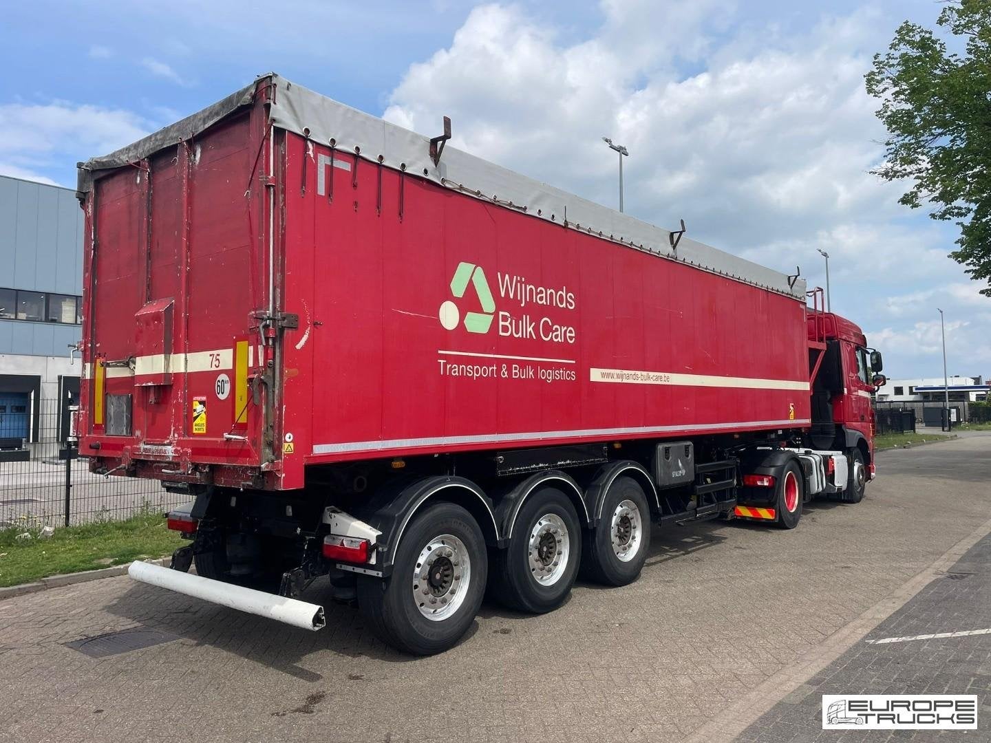 Stas S300CX Belgian Trailer - Carrier Supra 950 - Cooling an, Auto's, Overige merken, Overige kleuren, Overige brandstoffen, Bedrijf