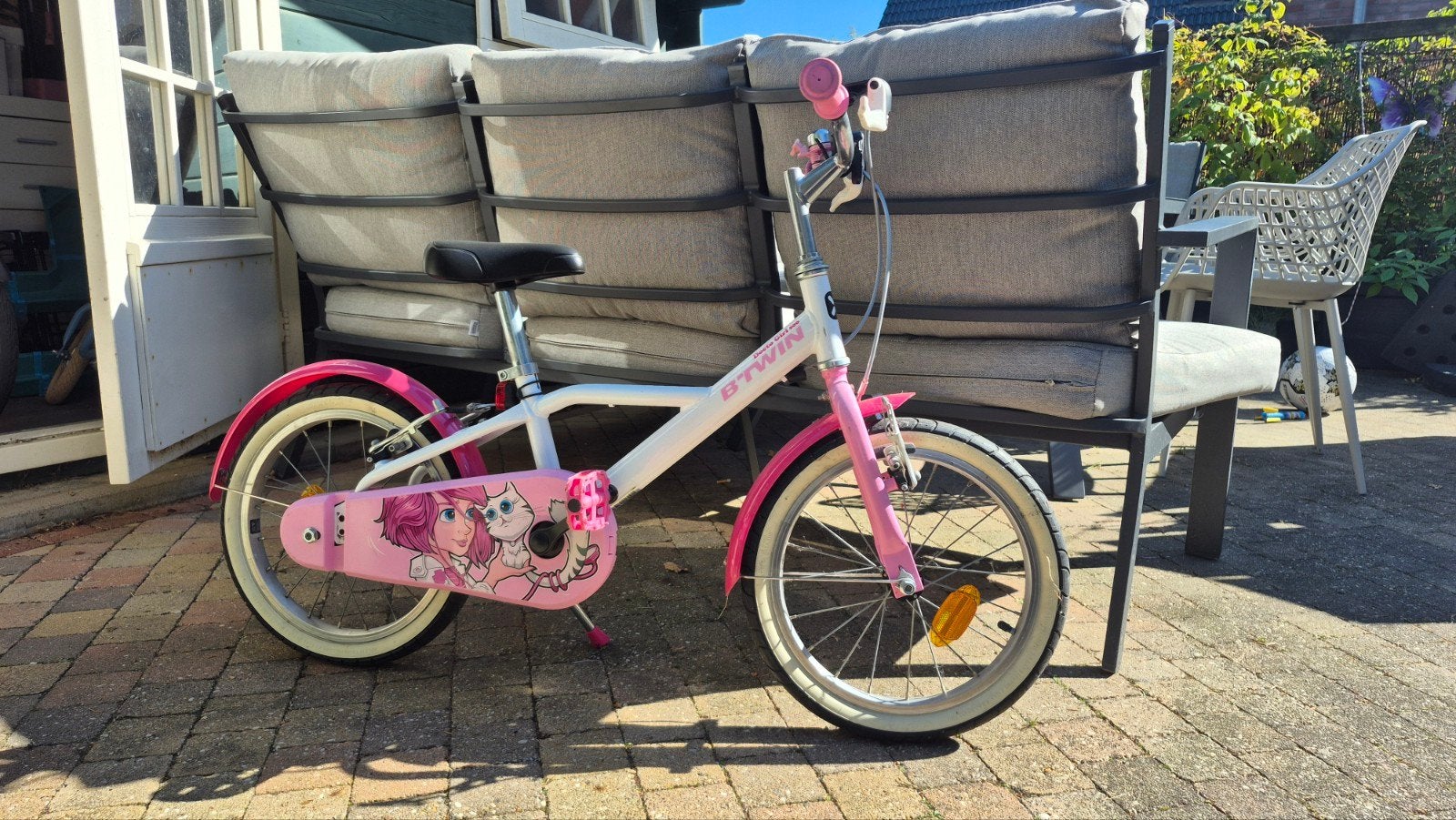 B'Twin kinderfiets 16 inch - Zo goed als nieuw