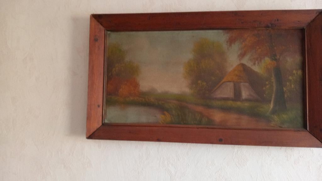 oude schilderij, Ophalen
