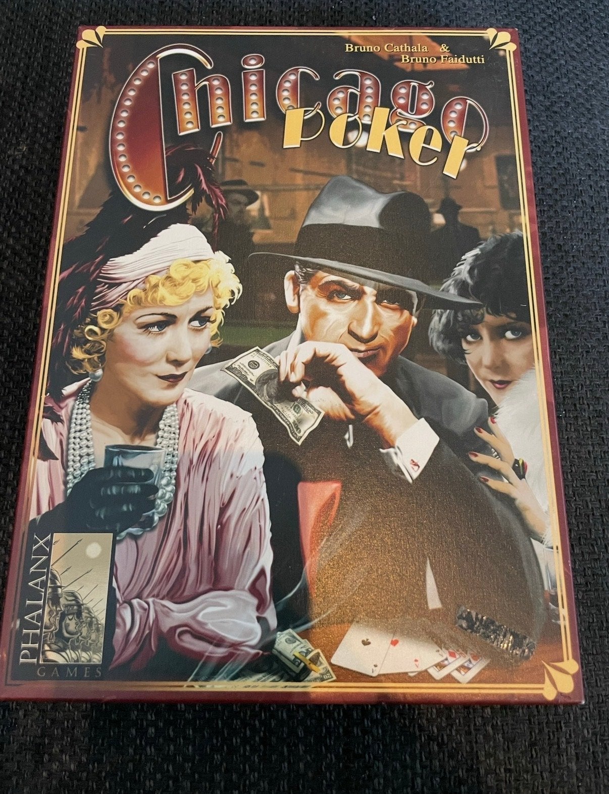 Chicago Poker Bordspel - Nieuw, Een of twee spelers, Ophalen of Verzenden, Nieuw
