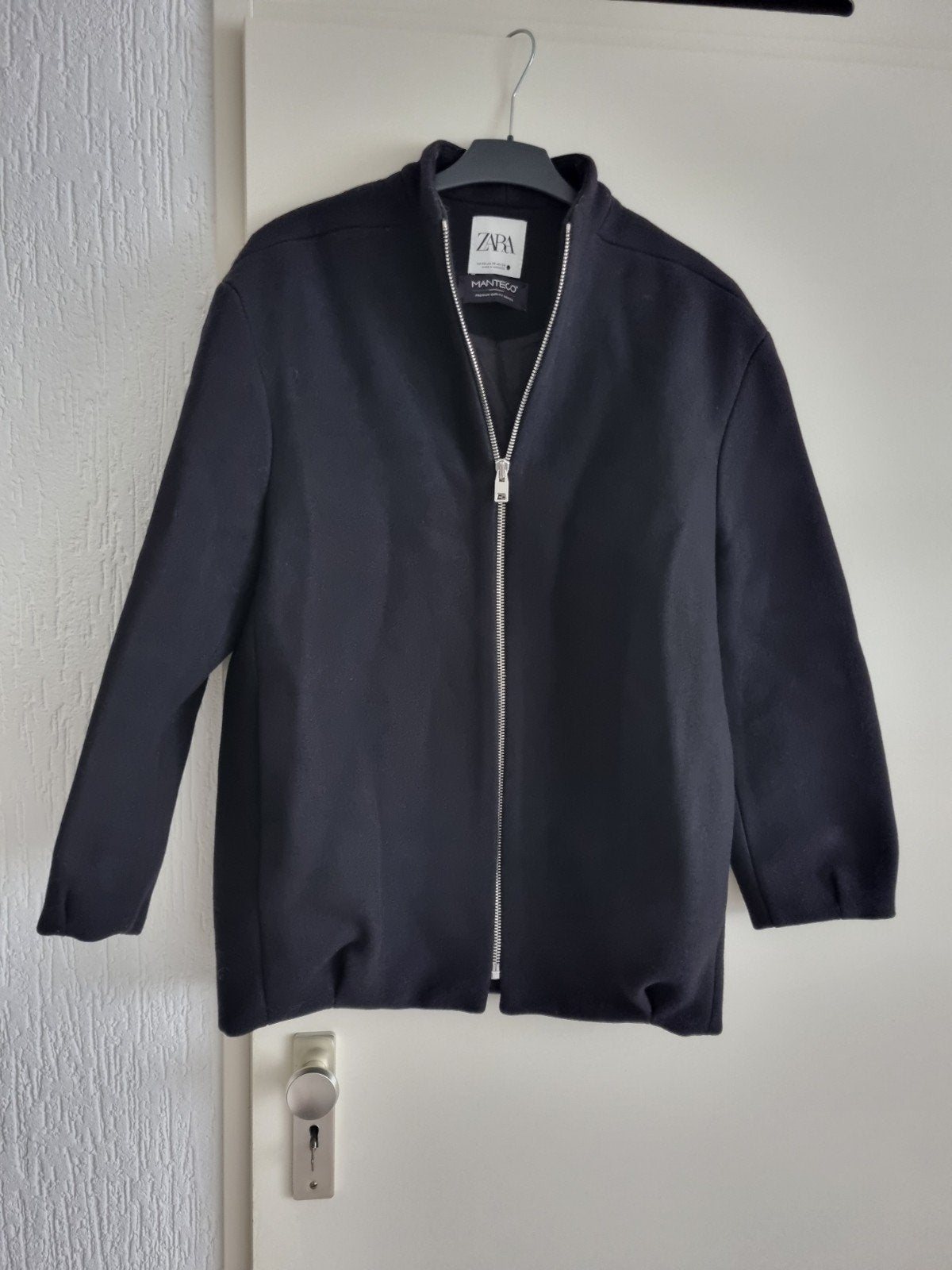 wollen jas, Kleding | Dames, Jassen | Winter, Ophalen, Zo goed als nieuw, Maat 34 (XS) of kleiner, Zara