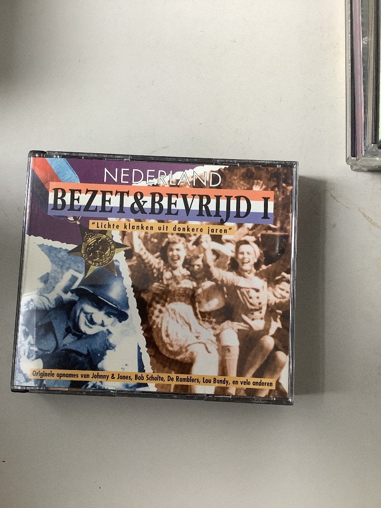 Nederland bezet & bevrijd 1 (2 cd’s), Verzenden, Zo goed als nieuw, Levenslied of Smartlap
