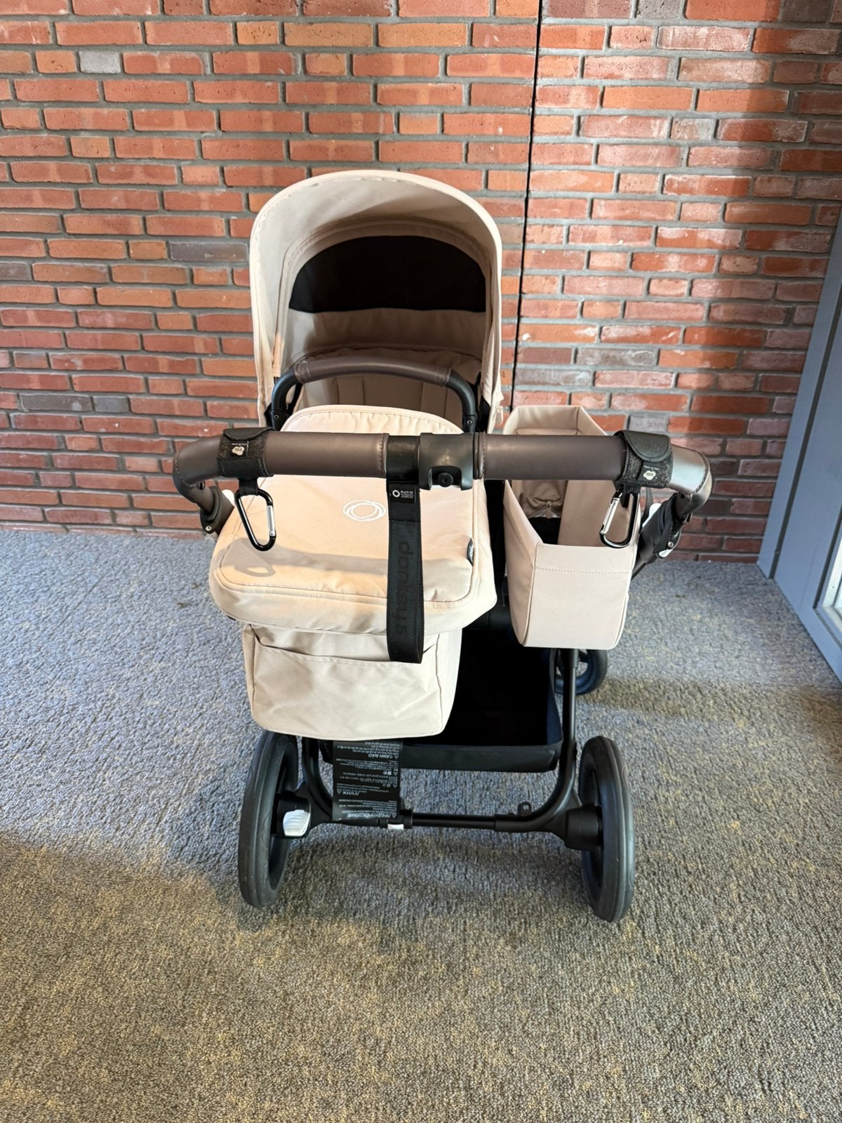 Bugaboo Donkey 5  Taupe met maxi cosi, Kinderen en Baby's, Kinderwagens en Combinaties, Bugaboo, Ophalen of Verzenden, Combiwagen