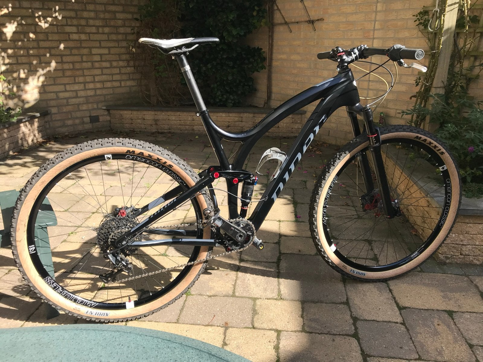 Niner JET 9 Carbon MTB - Fully suspention - Maat L, Gebruikt, Schijfrem, 53 tot 57 cm, Ophalen
