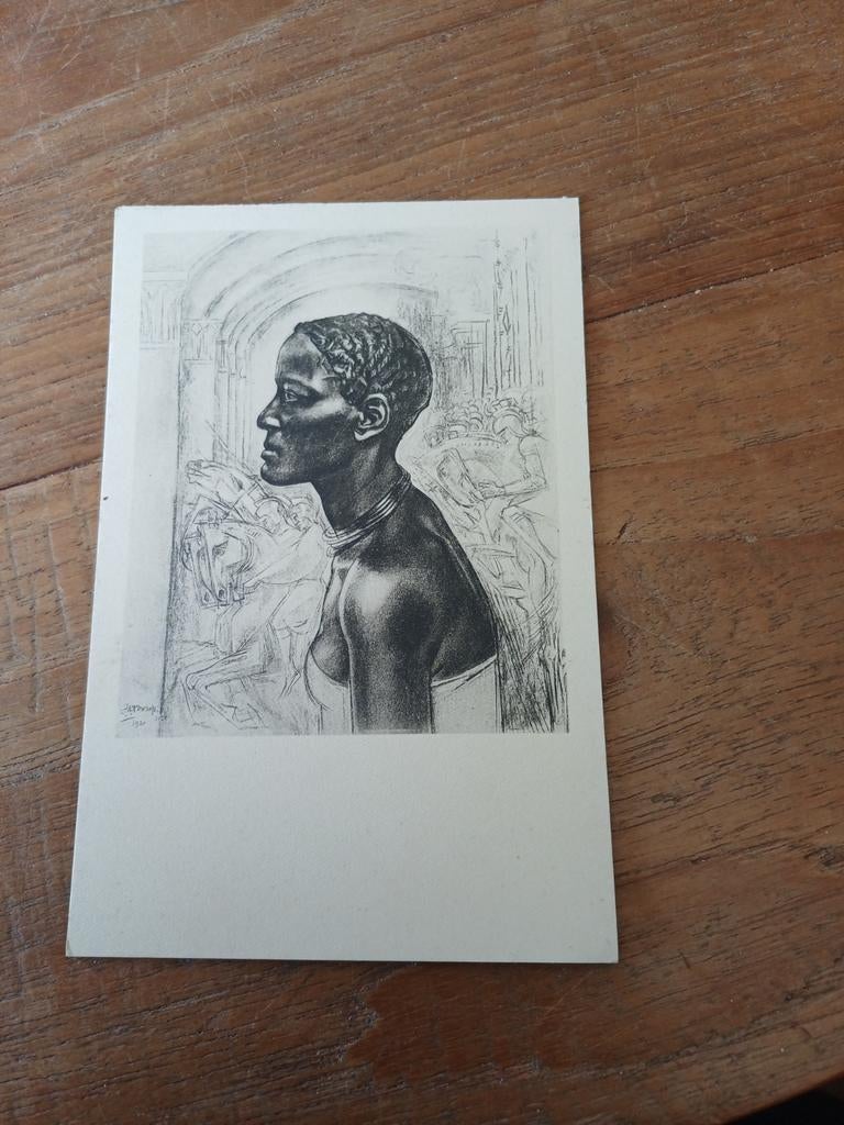 Ansichtkaart Jan Toorop Koptische vrouw ongelopen, Ophalen of Verzenden, 1980 tot heden